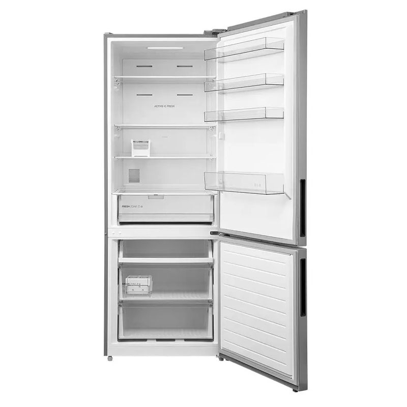 Refrigerador Midea MDRB593FGD463 Inverter Frost Free Inverse 416 L Inox Bivolt