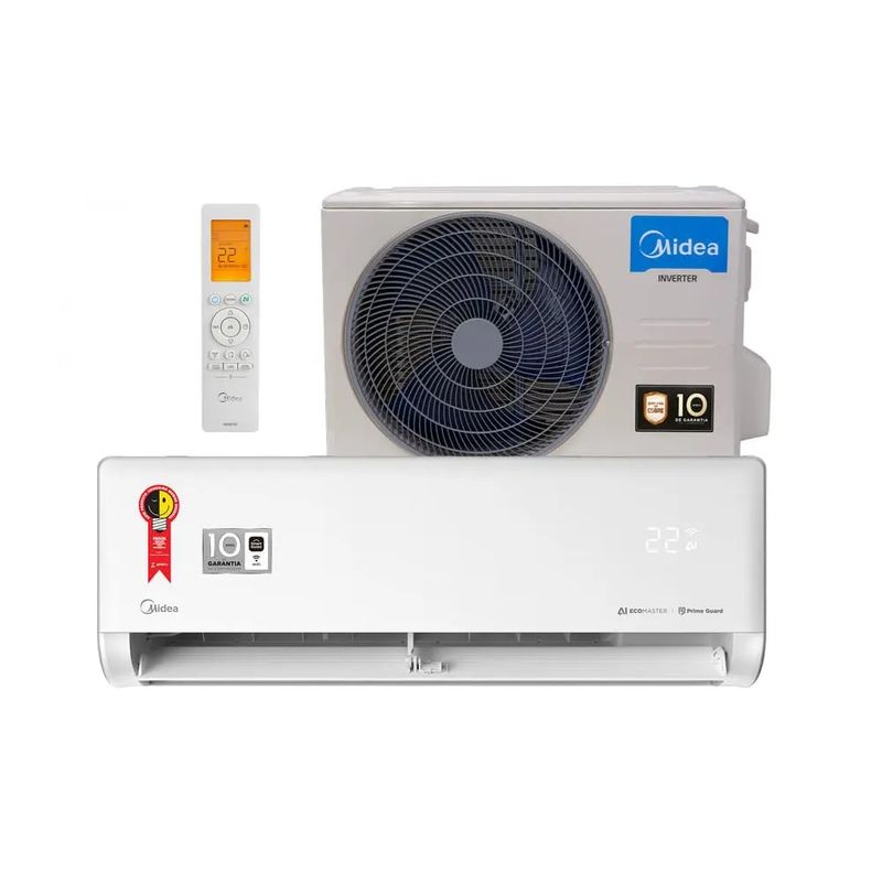 Condicionador de Ar Springer/Midea 42EZVCA09M5 Split Frio 9000 BTU/h Inverter 220 V Branco