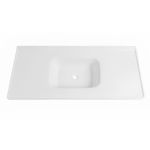 Pia Fiberblu Marmorite Branco 1,2 M