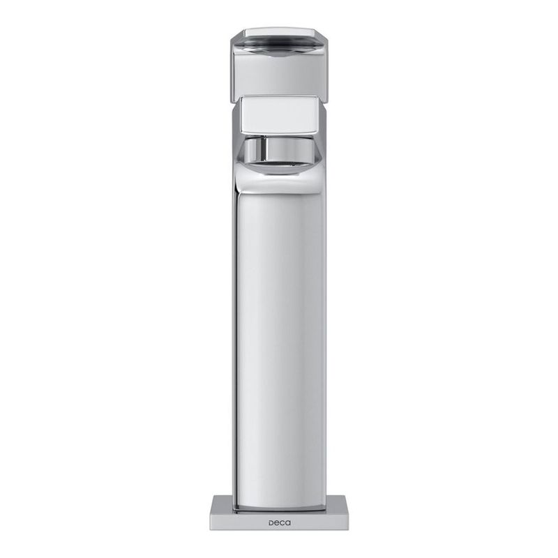 Torneira Deca Level 1193C26 Mesa Bica Média P/ Lavatório Cromada