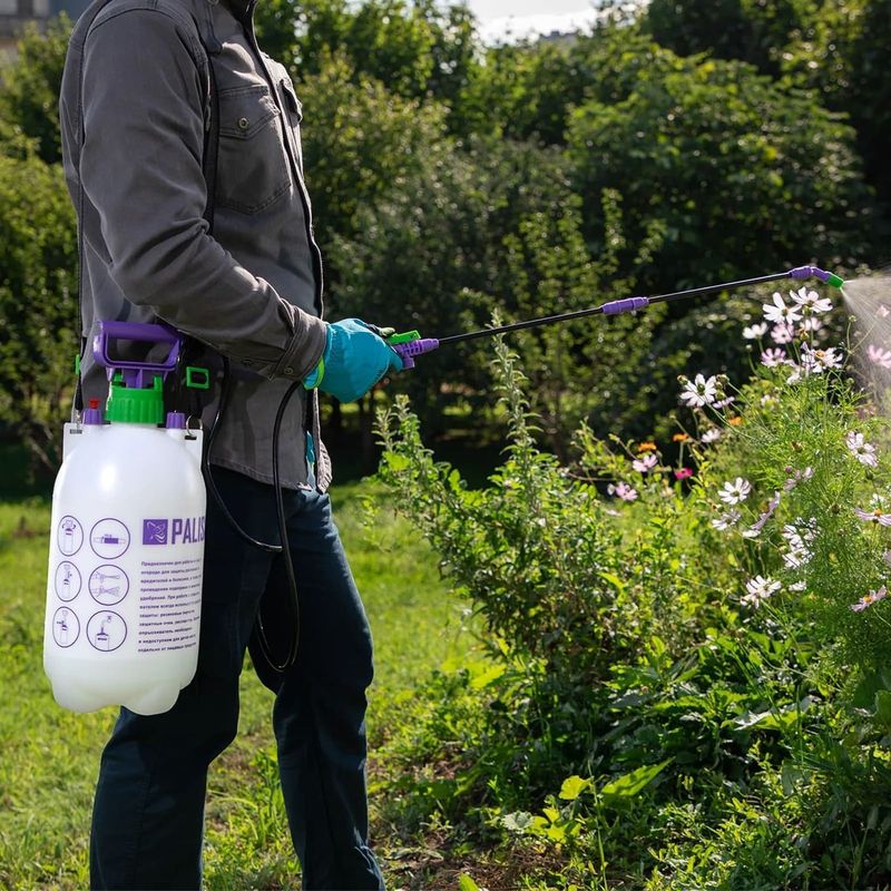 Pulverizador Palisad Com Bomba, Mangueira e Aspersor Manual 7 L