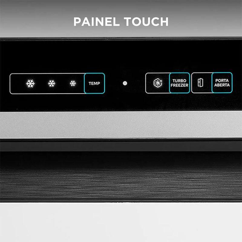 Refrigerador Midea MDRT533EVD012 Inverter Frost Free Duplex 394 L Branco 220 V
