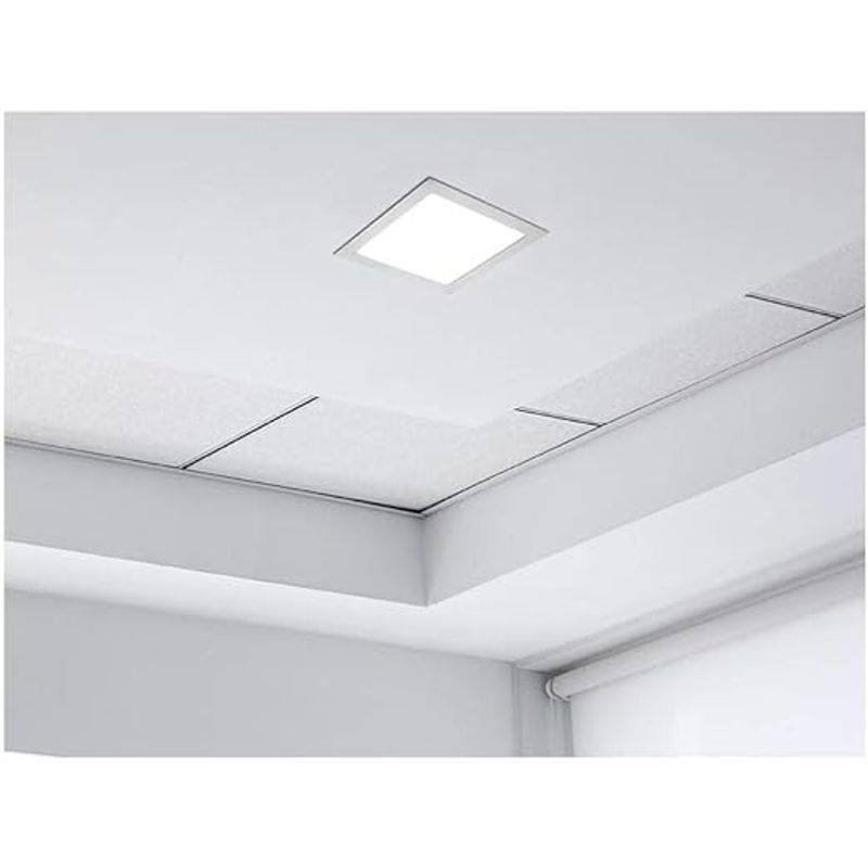 Painel Taschibra Lux Quadrado Led Embutir 18 W 6500K 22 x 22 Cm