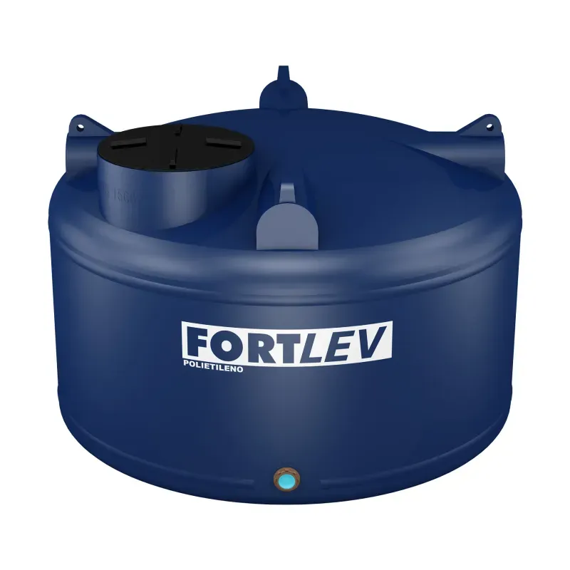 Tanque Fortlev Polietileno Com Tampa 5000 L