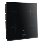 Cooktop Midea CYC40P2 Indução 4 Bocas Preto 220 V