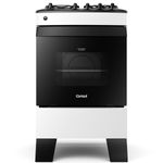 Fogão Consul CFO4ZABUNA Gás Piso 4 Bocas Branco Bivolt