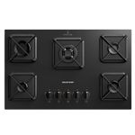 Cooktop Brastemp BDS75AEUNA Gás 5 Bocas Preto Bivolt
