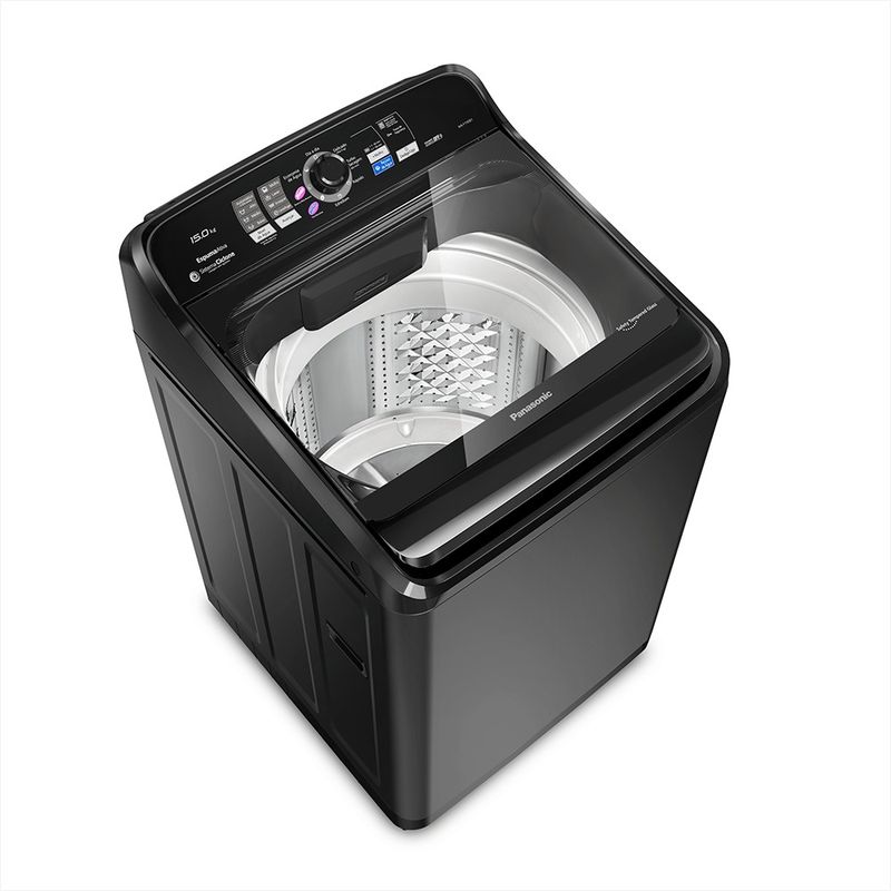 Lavadora de Roupas Panasonic NA-F150B1TB 15 Kg Titânio 220 V