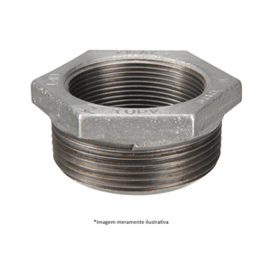 Bucha Tupy de Redução 1.1/2' x 1.1/4' Galvanizada