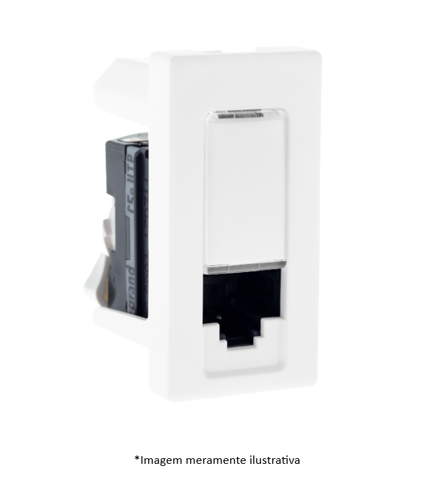 Módulo Pial 615045 PIAL Plus+ Tomada RJ4 | Casas da Água - Casas da Água
