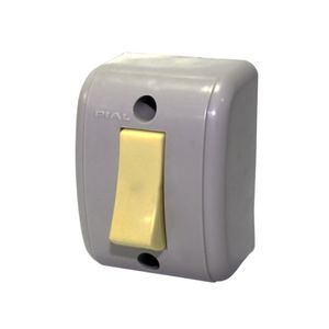 Módulo Pial 1500 Silentoque 1 Interruptor Simples Cinza 10A 250V~