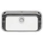 Cuba Tramontina 94024/203 Prime Com Válvula Cozinha Aço Inox Alto Brilho 56 x 34 Cm