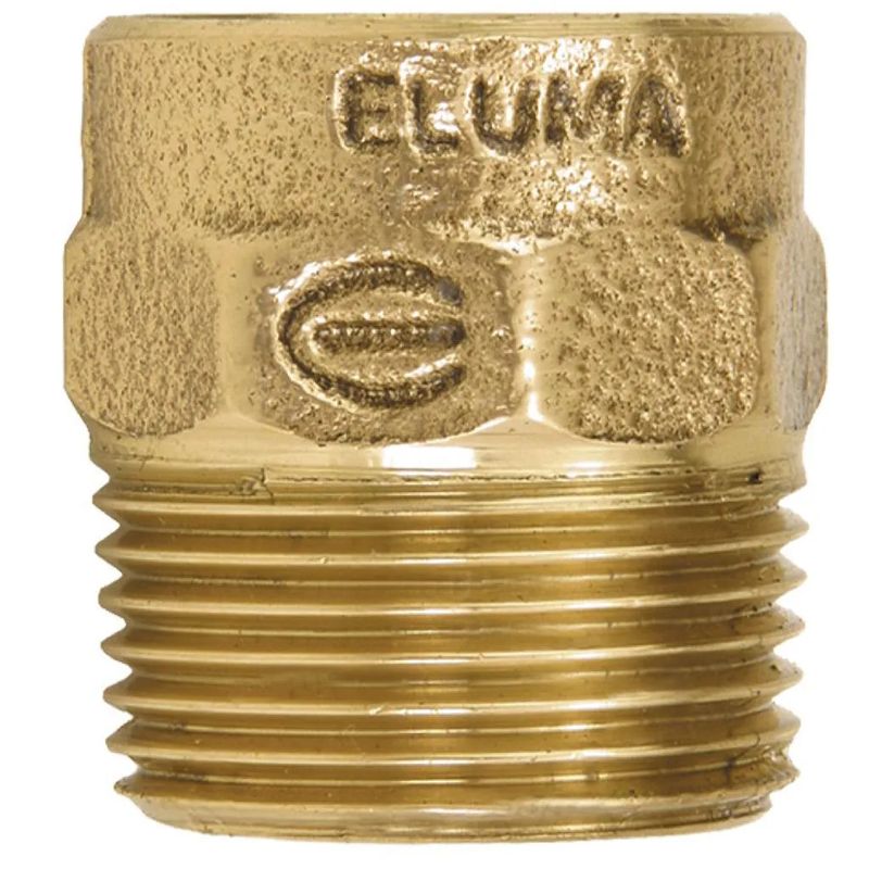 Conector Eluma RM 604 Bolsa x Macho 22 mm x 3/4' Bronze