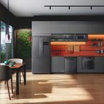 Refrigerador Brastemp BRO85MKBNA Frost Free French Door 559 L Inox 220 V
