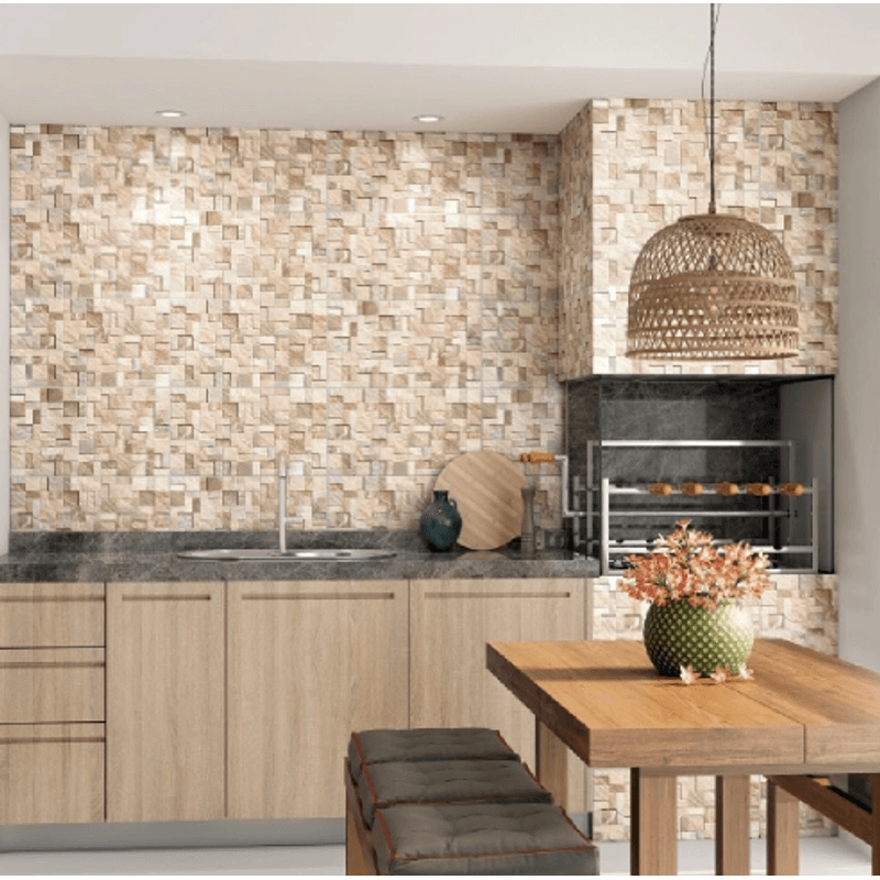 Revestimento Pisoforte Petrus Brown Acetinado Classe A 32 x 57 Cm 2,03 m²