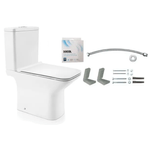 Kit Docol Stillo Bacia/Caixa e Acessórios Branca