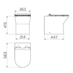 Kit Docol Lift Bacia Convencional e Acessórios Branco