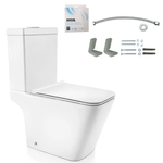 Kit Docol Vougan Bacia/Caixa e Acessórios Branco