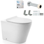 Kit Docol Liss Bacia Convencional e Acessórios Branco