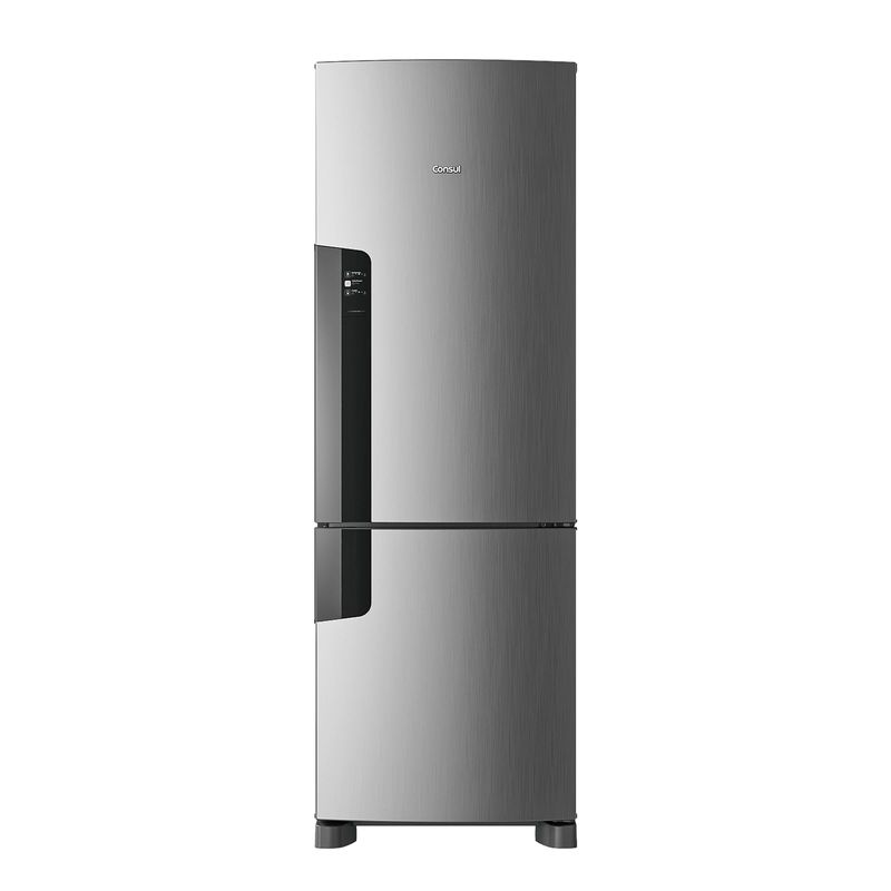 Refrigerador Consul CRE45MKBNA Frost Free Duplex 399 L Inox 220 V