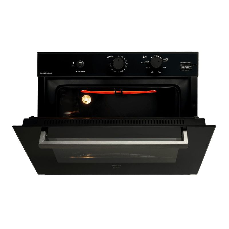 Forno Fischer 31000-79709 Infinity Gás Embutir Com Grill 50 L Preto 220 V