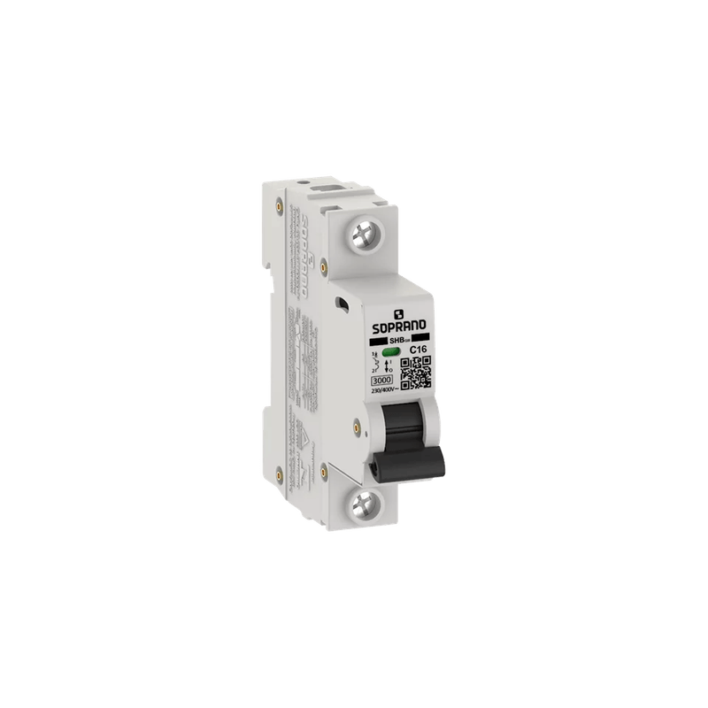 Disjuntor Soprano SHB1 GIII Curva C Unipolar 63A