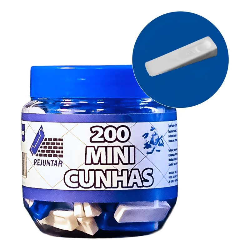 Mini Cunha Rejuntar Multifuncionais 200 Peças