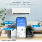 Condicionador de Ar Springer/Midea 42EFVCA18M5 Split Frio 18000 BTU/h Inverter 220 V Branco