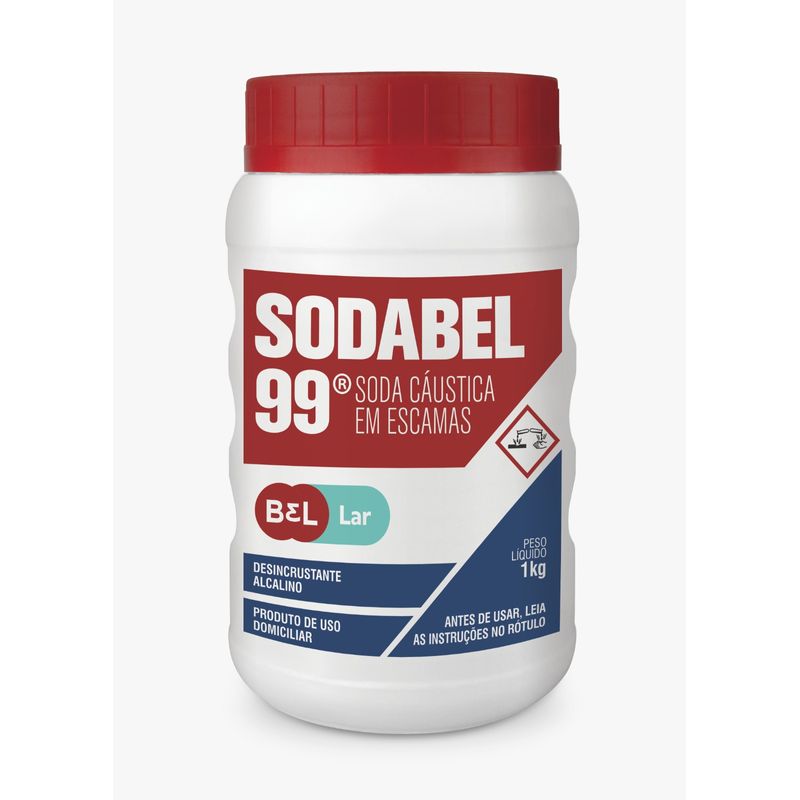 Soda Cáustica Bel 99 1 Kg