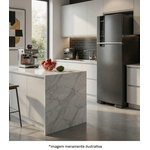 Refrigerador Brastemp BRM54JKBNA Frost Free Duplex 400 L Inox 220 V
