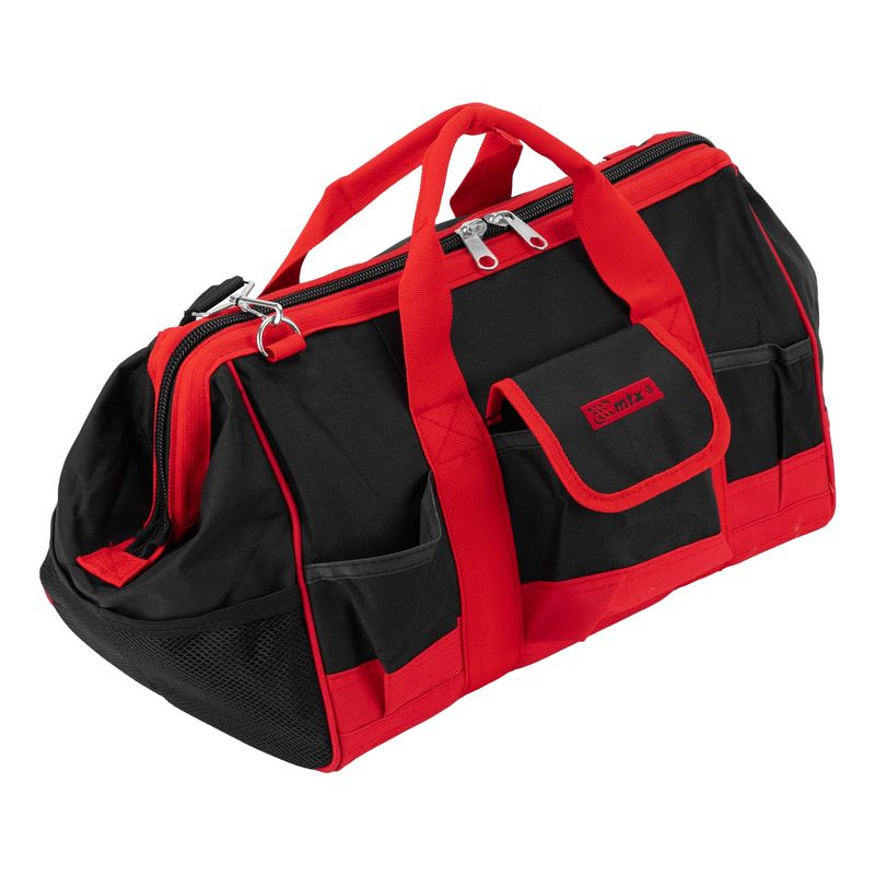 Bolsa MTX Para Ferramentas 32 Bolsos Preta/Vermelha
