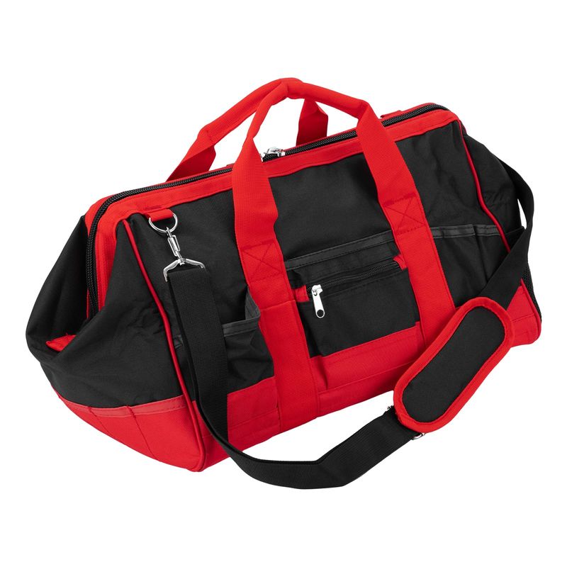 Bolsa MTX Para Ferramentas 32 Bolsos Preta/Vermelha