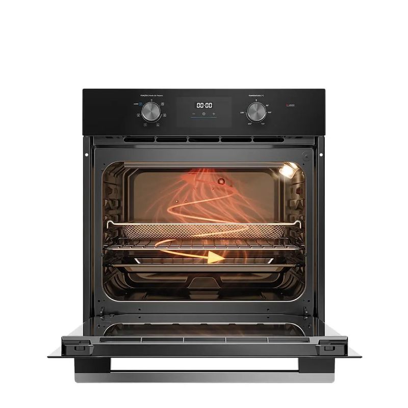 Forno Midea TSD62 Elétrico Embutir 68 L Preto 220 V