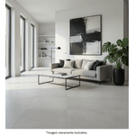 Porcelanato Embramaco 83051 Carbon Off White Plus Acetinado Classe A - Retificado 83 x 83 Cm 2,73 m²