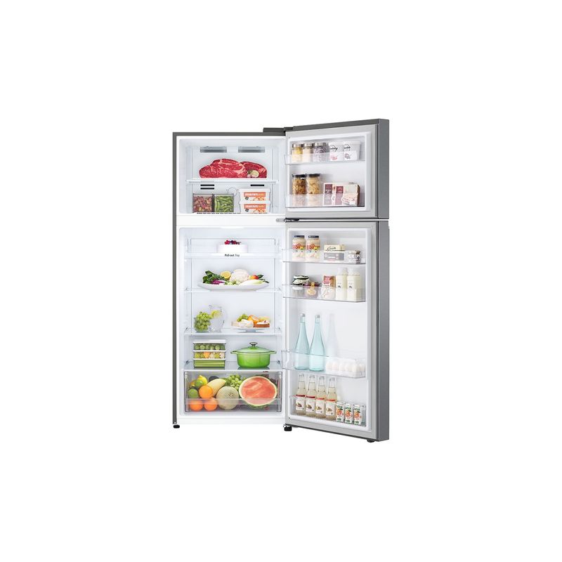 Refrigerador LG GN-B392PLM2 Inverter Frost Free Top Freezer 395 L Inox 220 V