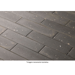 Revestimento Eliane Chelsea Dark Acetinado Classe A 7 x 26 Cm 0,55 m²