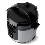 Panela de Pressão Midea PPG70S2 Elétrica 915 W 220 V 6 L Inox/Preta