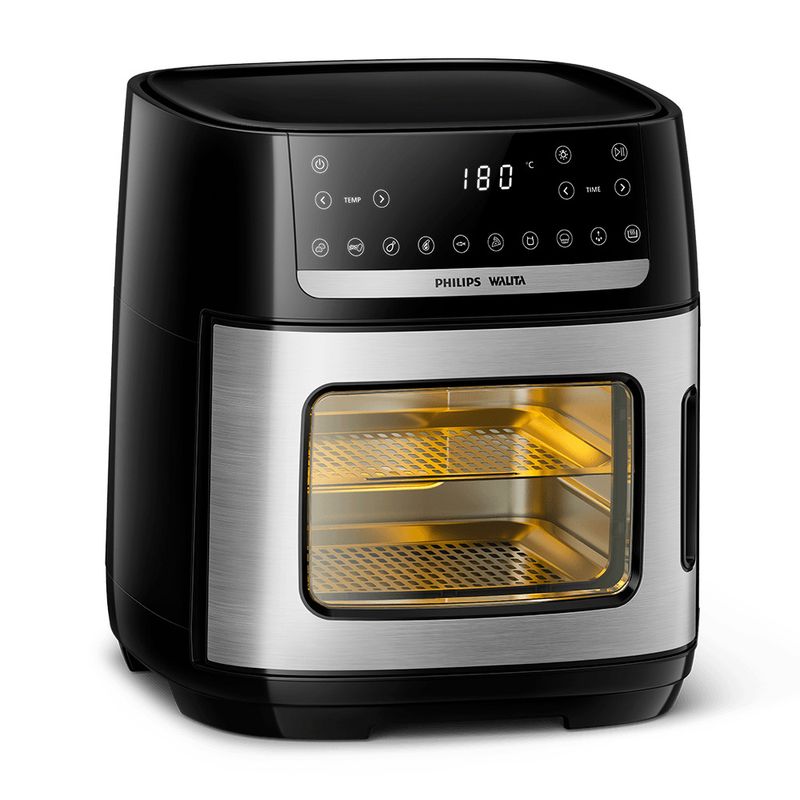 Fritadeira Philips/Walita AI551 Forno Sem Óleo Air Fryer 1900 W 220 V 12 L Preta