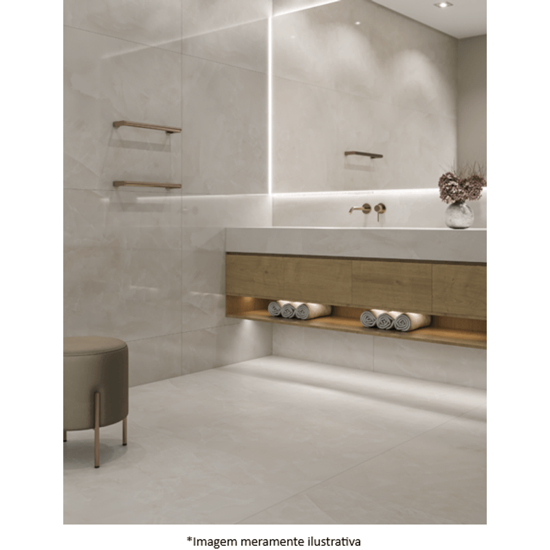 Porcelanato Incesa Dream Cetim Acetinado Classe A - Retificado 80 x 80 Cm 2,60 m²