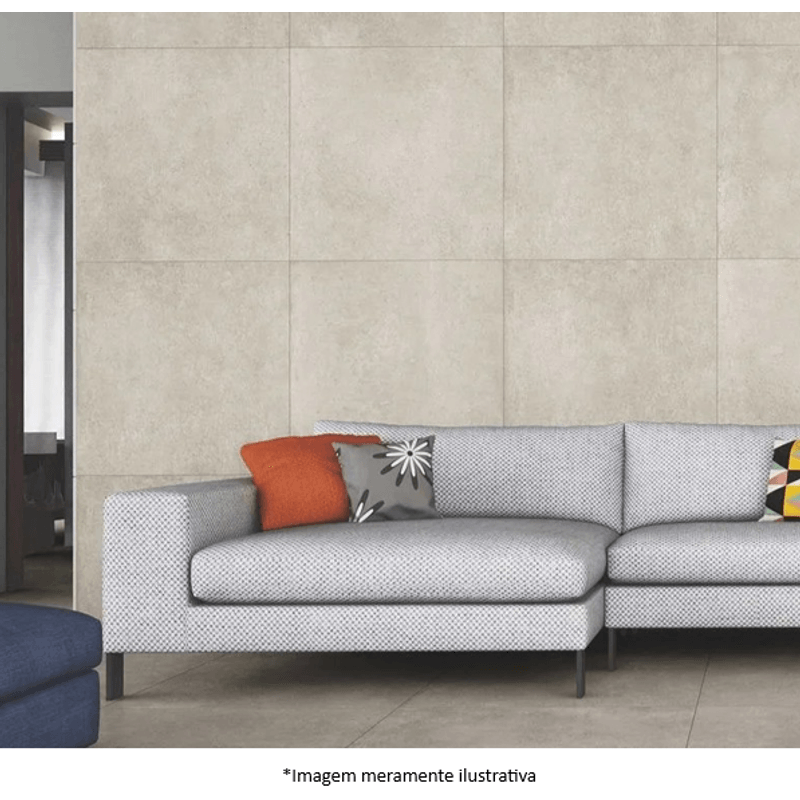Porcelanato Portinari Chicago HD SGR Acetinado Classe A - Retificado 87,7 x 87,7 Cm 1,54 m²