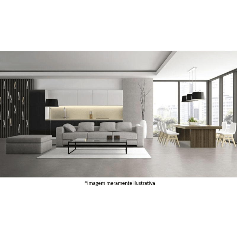 Porcelanato Portinari York SGR Acetinado Classe A - Retificado 90 x 90 Cm 1,62 m²