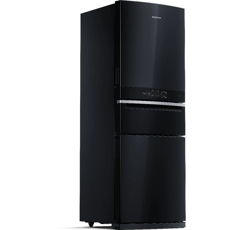 Refrigerador Brastemp BRY59CEBNA Frost Free Inverse 3 419 L Preto 220 V