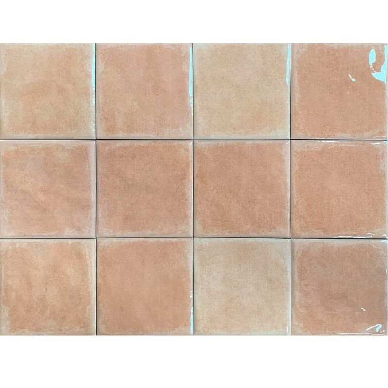 Revestimento Gabriella PD15/104 Giz Rosa Brilhante Classe A 15 x 15 Cm 1,02 m²