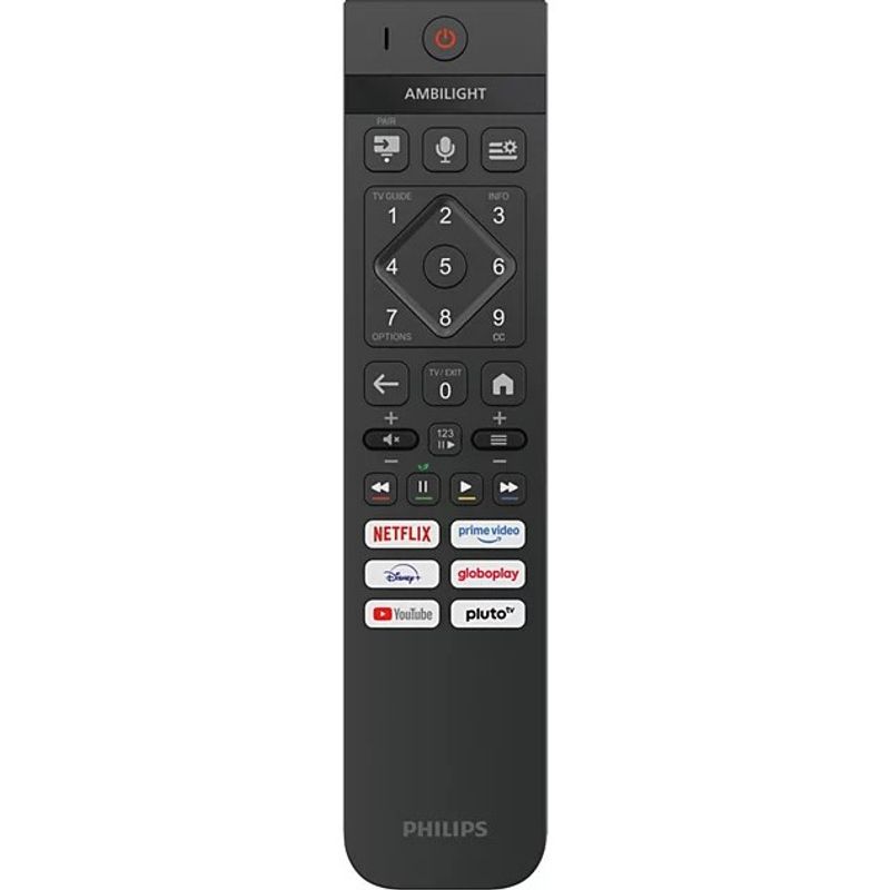 TV Philips 50PUG7300/78 50' 4K Ultra HD Smart LED Bivolt Preta