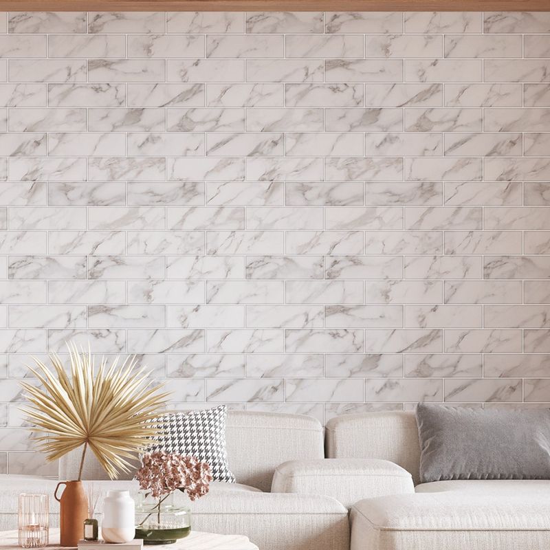 Revestimento Gabriella BK722/301 Brick Calacata Matte Classe A 7 x 22 Cm 0,96 m²