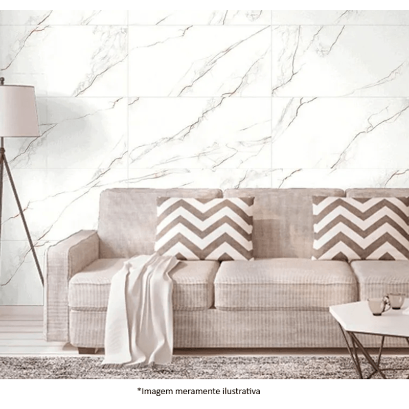 Porcelanato Delta Vene Doro Polido Classe A - Retificado 60 x 120 Cm 2,88 m²