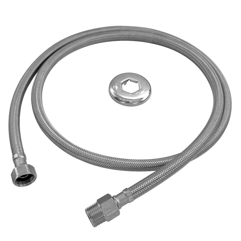 Ligação Flexível Flvx Hidro Trançado Aço Inox 1,5 M