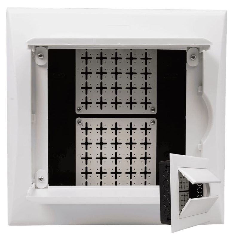 Quadro de Sistemas AC&A VDI Embutir 25 x 25 Cm
