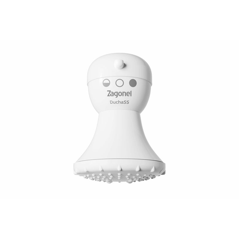 Ducha Zagonel SS 3 Temperaturas Branca 5200 W