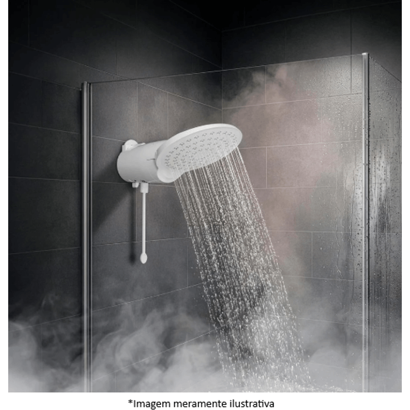 Ducha Lorenzetti Loren Comfort Eletrônica Branca 7500 W